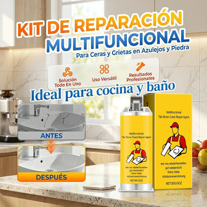 Repara grietas y detalles sin obra costosa