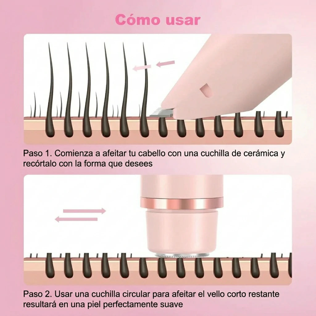 Depiladora ProtectV: Piel Suave sin Irritación