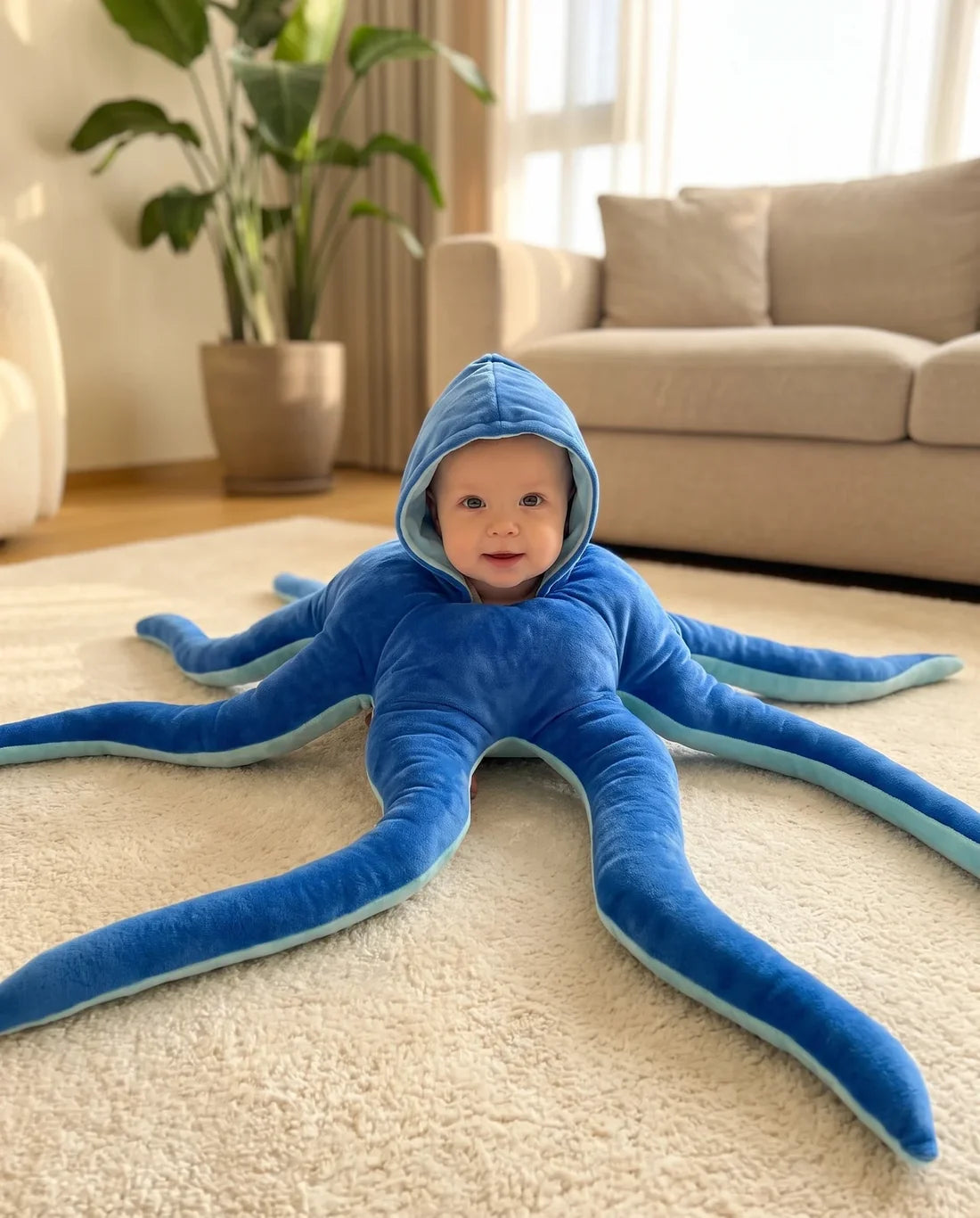Disfraz Baby Octopal: Ternura y Suavidad Total